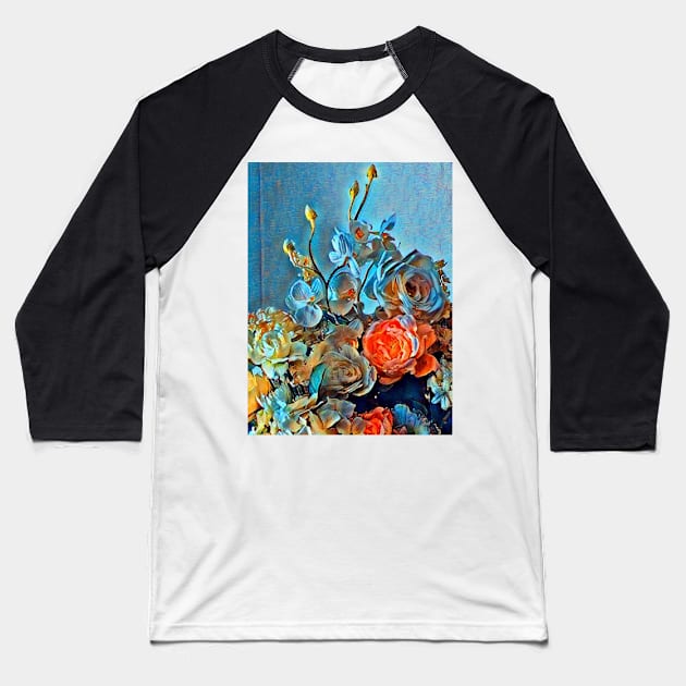 Opinionated flowers Baseball T-Shirt by CreaKat